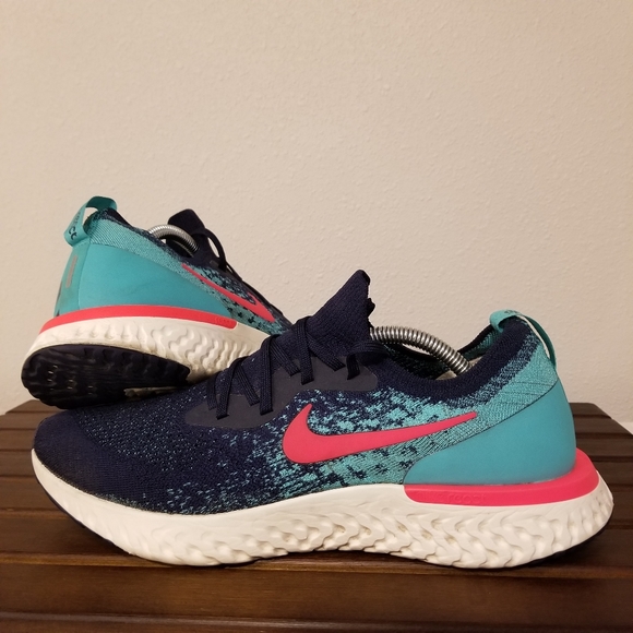 nike epic react flyknit navy